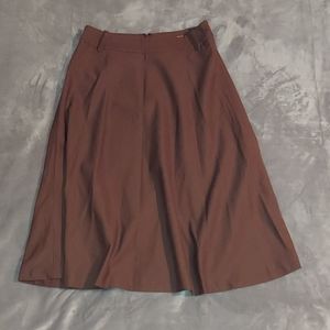 Brown skirt